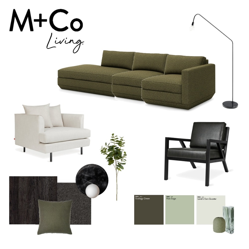 Sustainable Luxury Mood Board by M+Co Living on Style Sourcebook