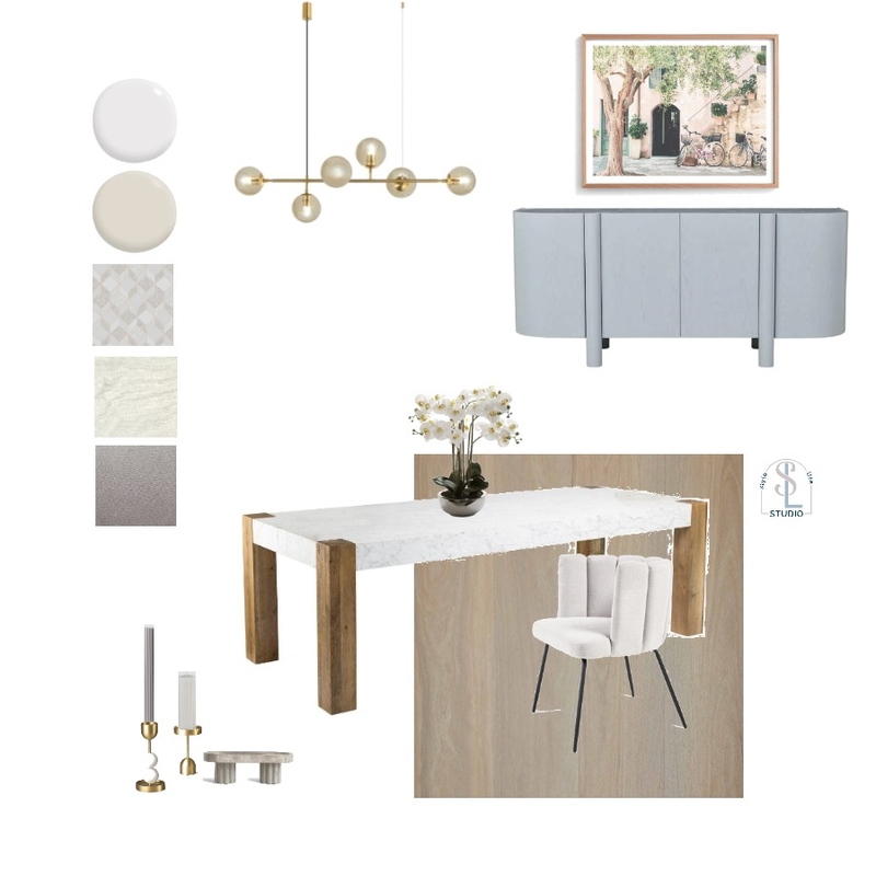 Mod 9 Dining Room Mood Board by Studio Style Life on Style Sourcebook