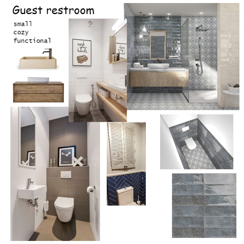 Guest restroom Mood Board by Larissabo on Style Sourcebook