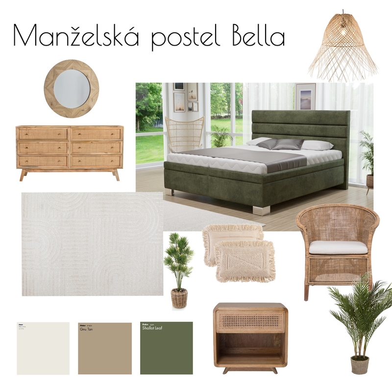 Upholstery bed Bella Mood Board by veronika.mozna on Style Sourcebook