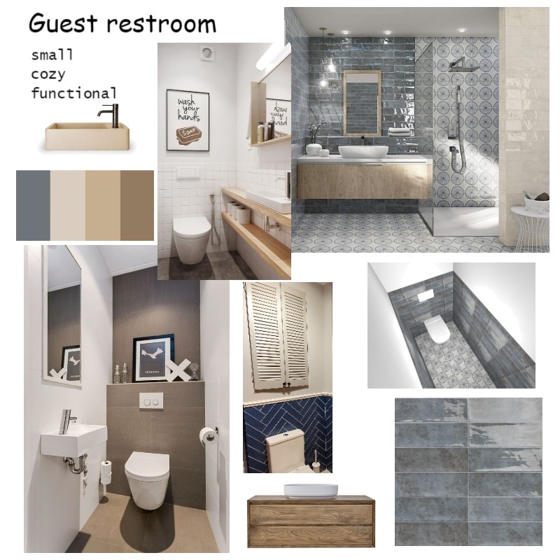 Guest restroom Mood Board by Larissabo on Style Sourcebook