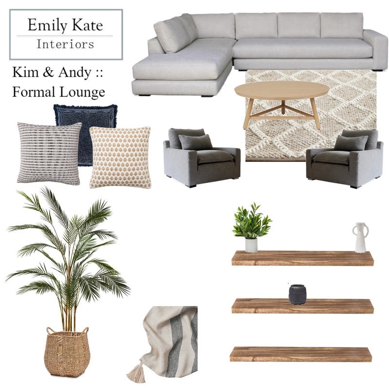 Kim & Andy Formal Lounge Mood Board by EmilyKateInteriors on Style Sourcebook