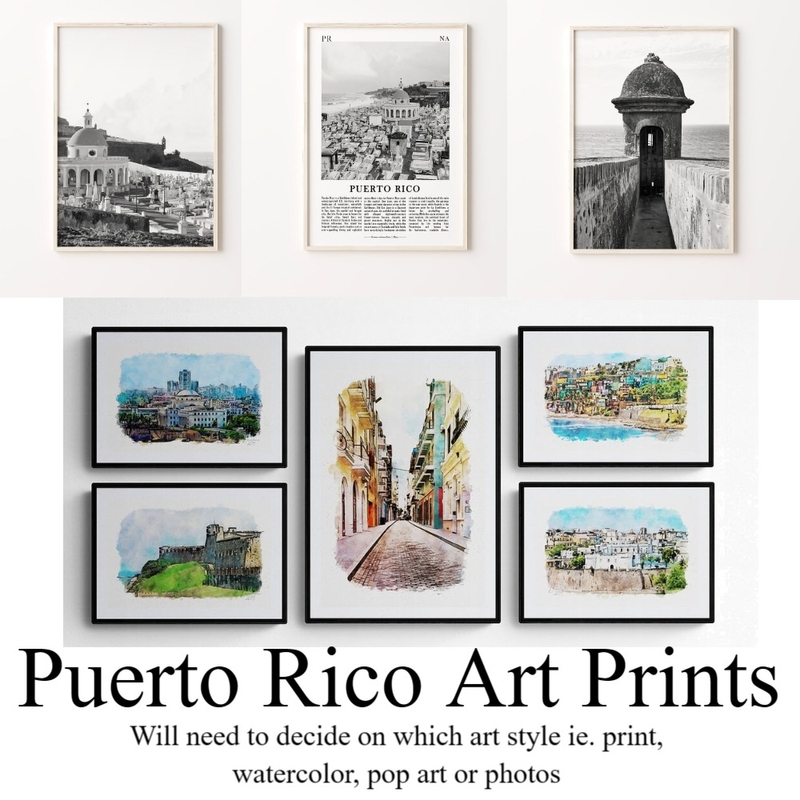 Puerto Rico Print Mood Board by JessJames1 on Style Sourcebook