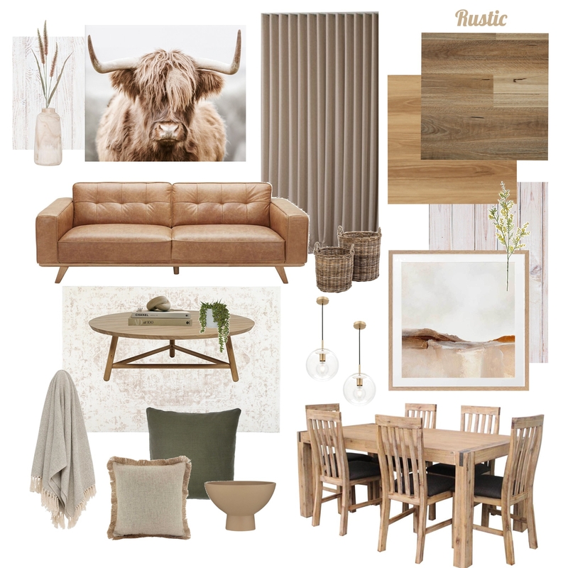 Rustic Mood Board by Mialouisarose on Style Sourcebook