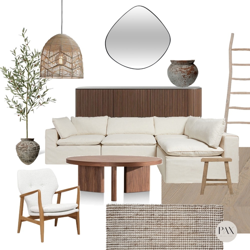 Wabi Sabi Living Room Mood Board by PAX Interior Design on Style Sourcebook