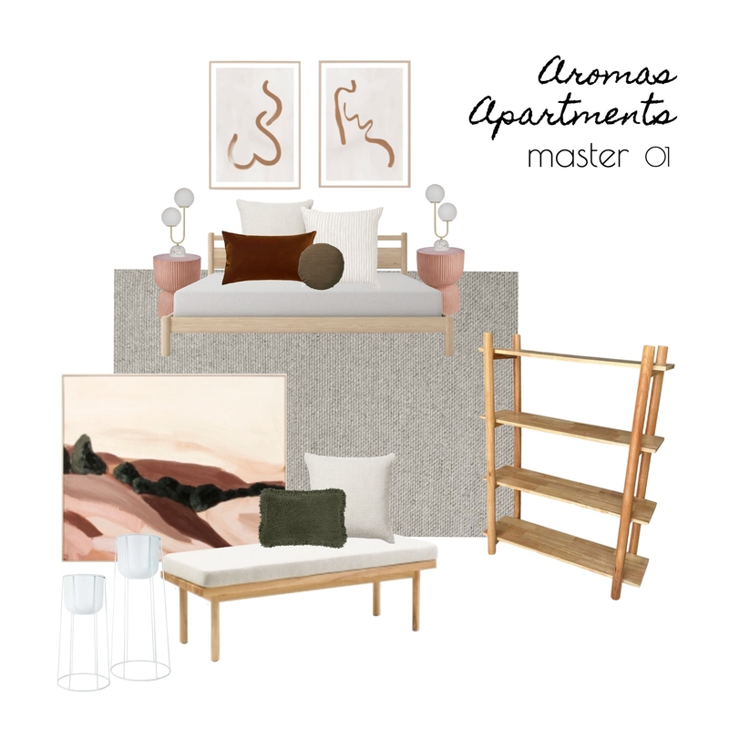 Aromas Apartments - Master 01 Mood Board by lydiamaskiell on Style Sourcebook