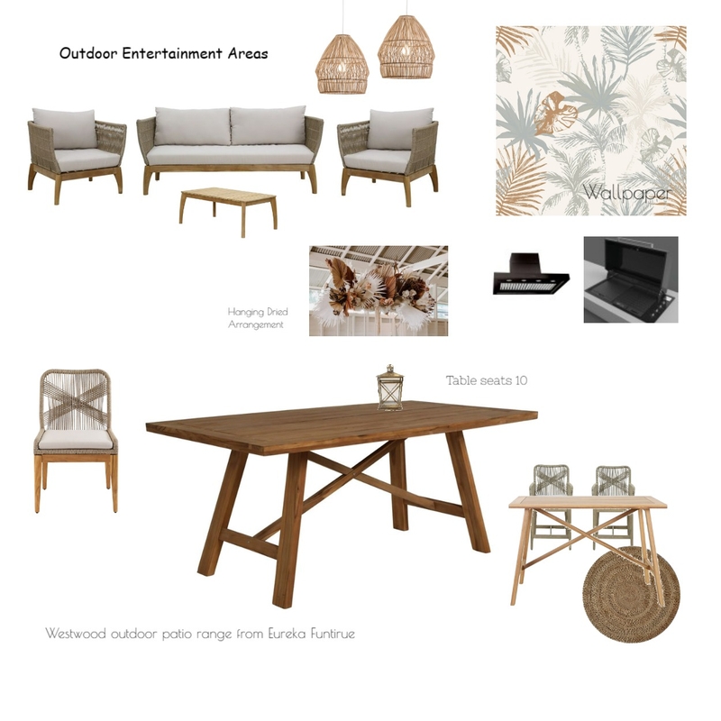 Outdoor Entertainment No 2 Mood Board by blackmortar on Style Sourcebook