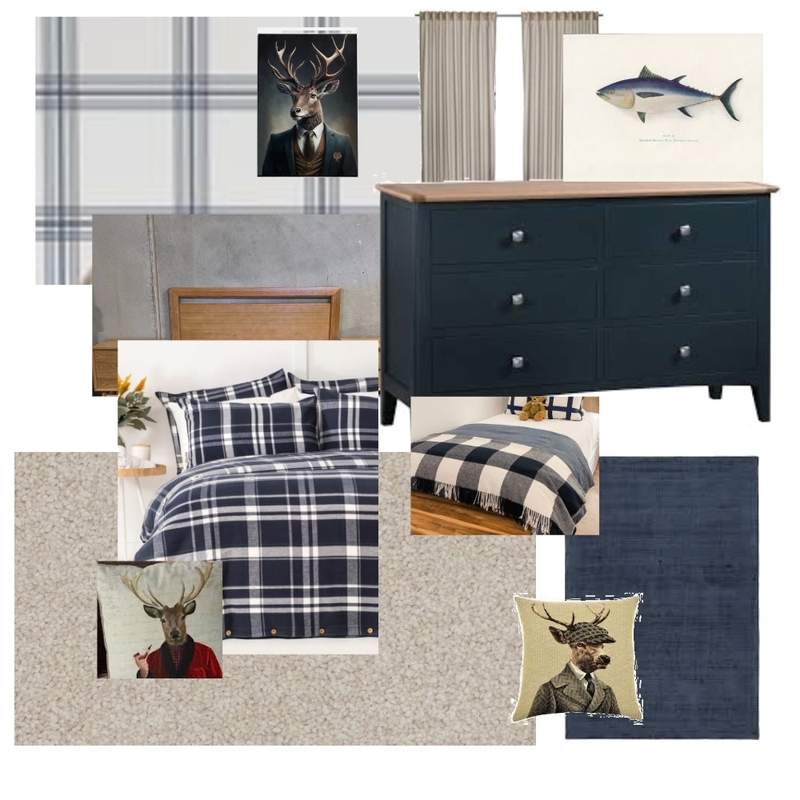 Will's bedroom Mood Board by Julia Ayers on Style Sourcebook