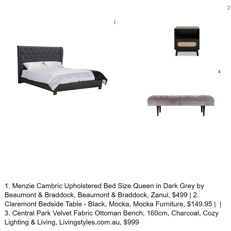 urban chic bedroom Mood Board by samonada on Style Sourcebook