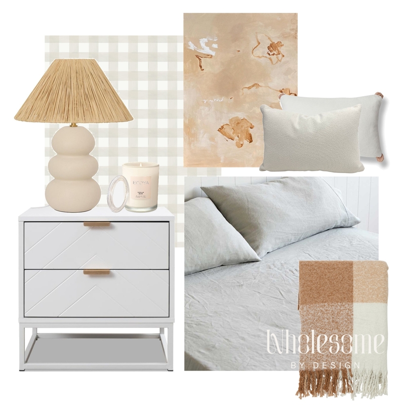 Bedroom concept | March 2023 Mood Board by Wholesome by Design on Style Sourcebook