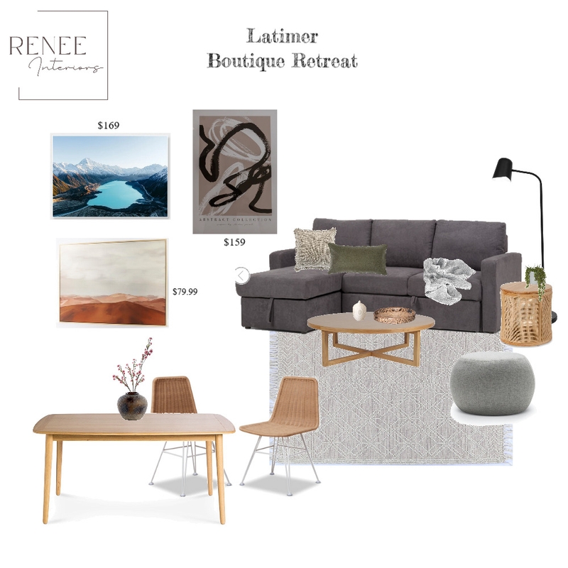 Latimer Boutique Retreat Mood Board by Renee Interiors on Style Sourcebook