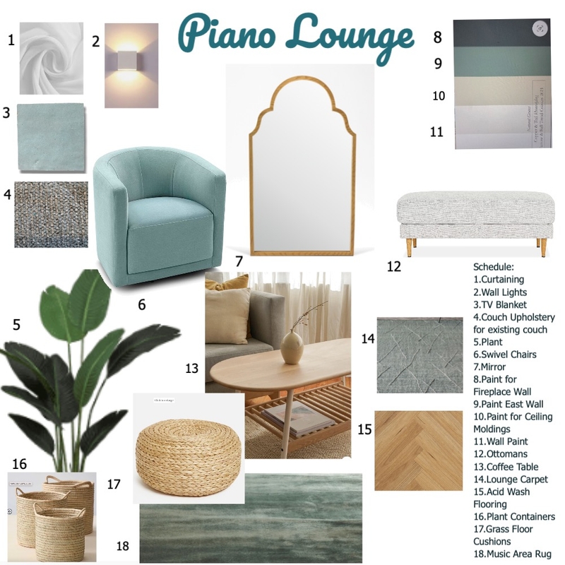 Milner Music Room Mood Board by ShannonCastle on Style Sourcebook