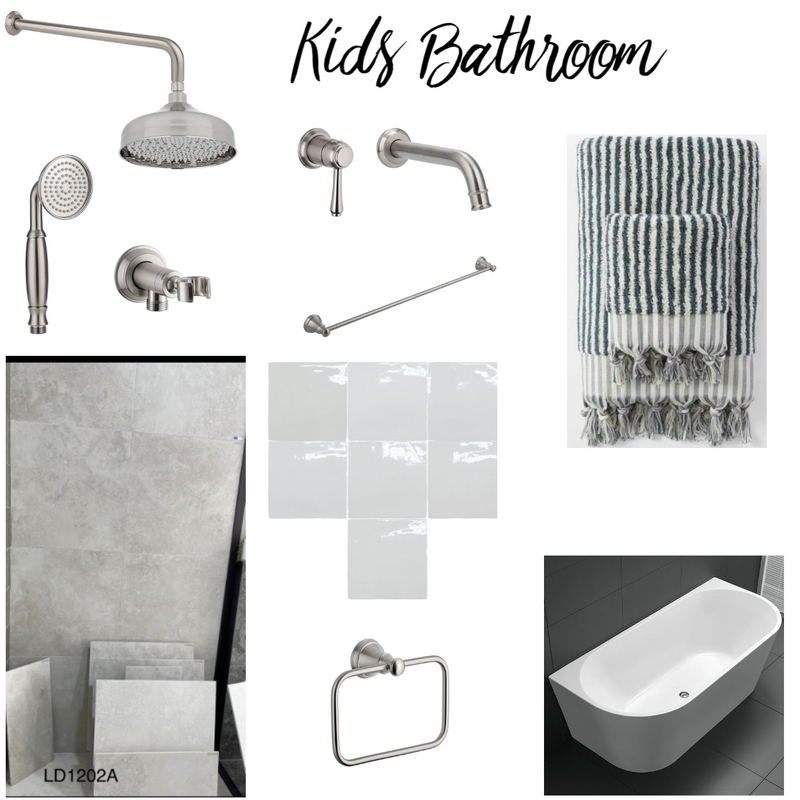 Kids Bathroom Mood Board by jessgres on Style Sourcebook