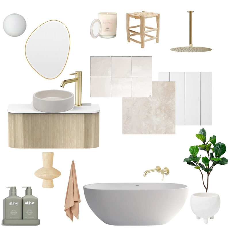 Main bathroom Mood Board by TaylahM95 on Style Sourcebook