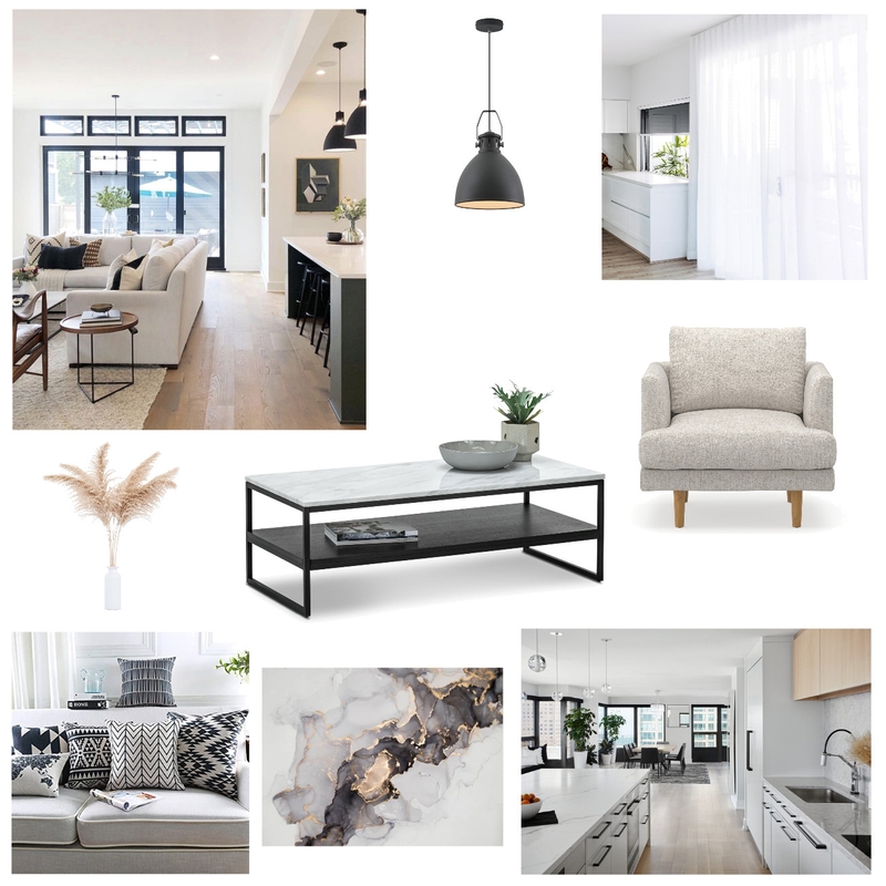 Accented Achromatic Mood Board by Angie Compton on Style Sourcebook