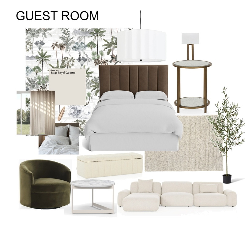 Guest room Mood Board by Shuiying on Style Sourcebook