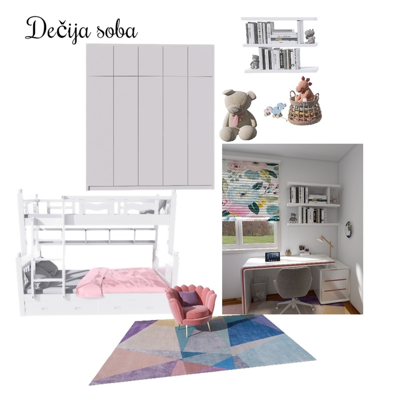 Dečija soba - Milena Kragić Mood Board by Fragola on Style Sourcebook