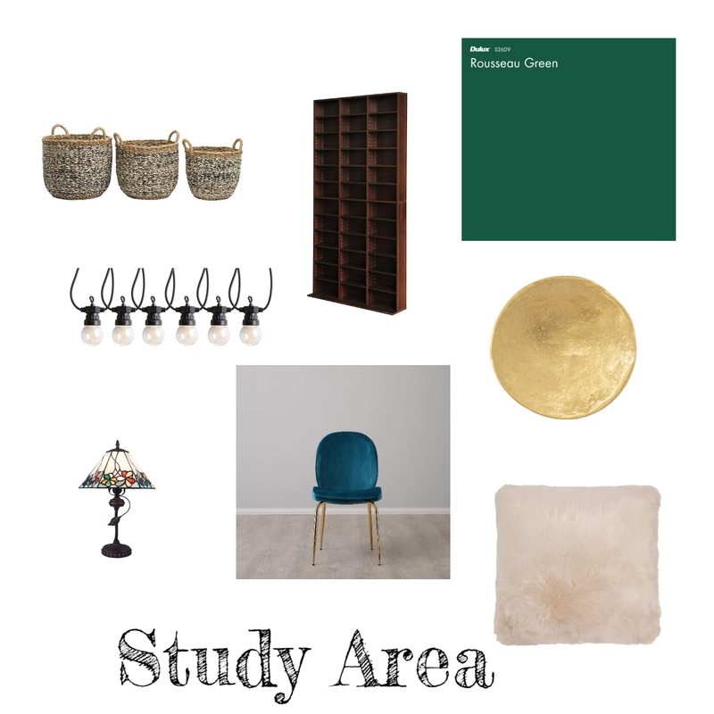 Study breakout Mood Board by ErikaWenzel on Style Sourcebook