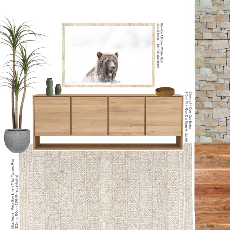 Rukmani - Entrance Way - Grey & Ivory Rug Mood Board by bronteskaines on Style Sourcebook