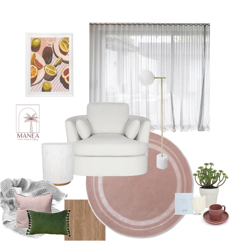 Reading Nook Mood Board by Manea Interior Design & Styling on Style Sourcebook