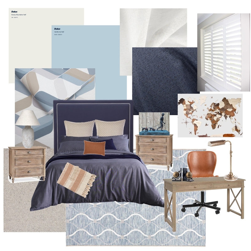 Module 9 Part A Bedroom 3 Mood Board by Model Interiors on Style Sourcebook