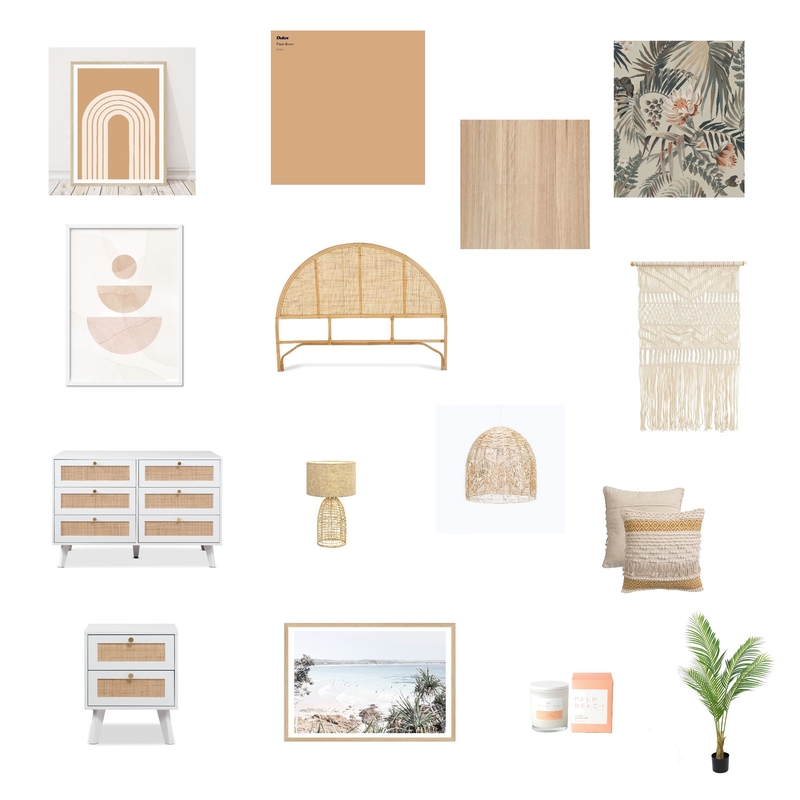 Boho Coastal Mood Board by ErikaWenzel on Style Sourcebook