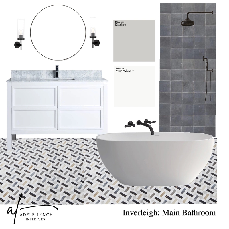 Inverleigh main Bathroom Mood Board by Adele Lynch : Interiors on Style Sourcebook