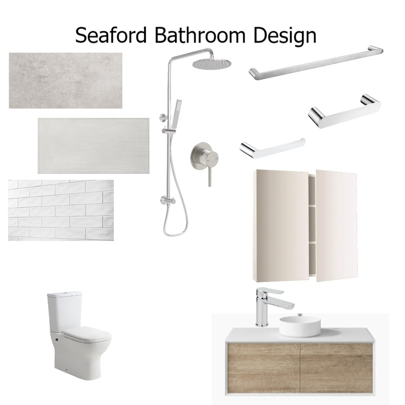 Seaford Main Mood Board by Hilite Bathrooms on Style Sourcebook