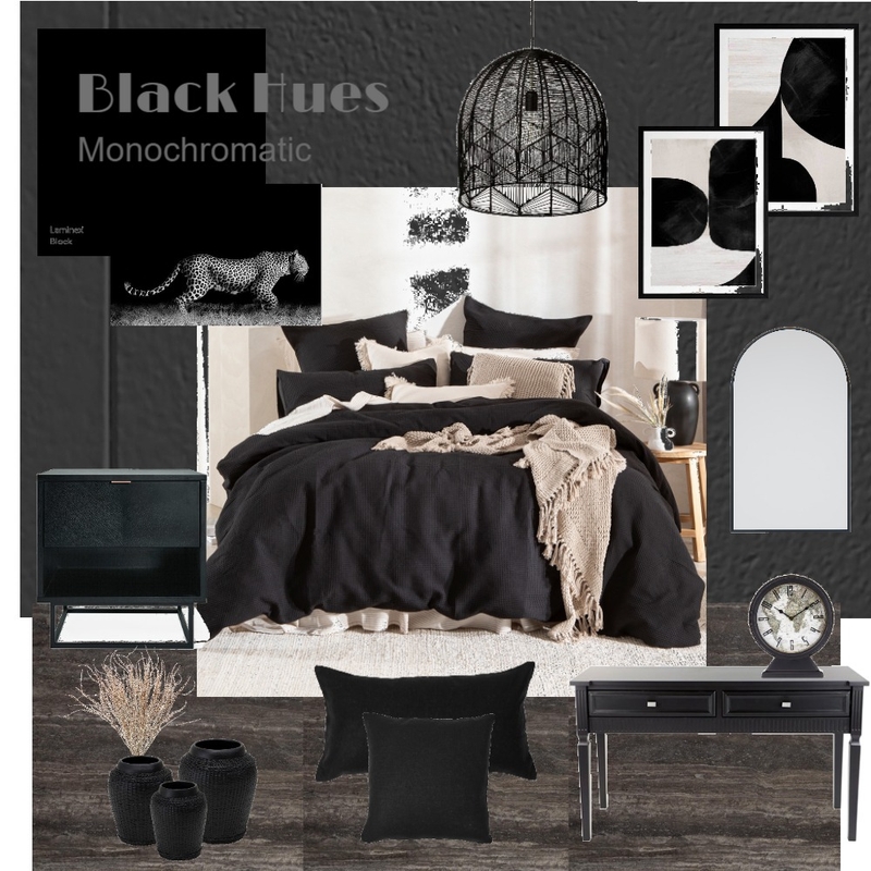 Black Design Mood Board by Neeky on Style Sourcebook