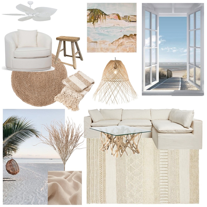 Coastal Living Room Mood Board by Uniqness Design on Style Sourcebook