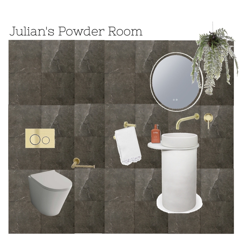 Julian's powder room Mood Board by gracemeek on Style Sourcebook