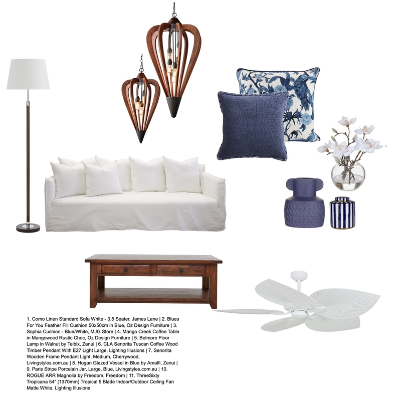 Classical Hamptons look... Mood Board by Lighting Illusions Skygate on Style Sourcebook