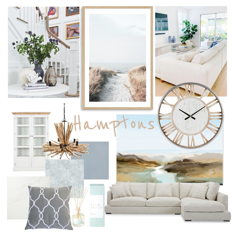 Hamptons Mood Board by lisa_ivey on Style Sourcebook