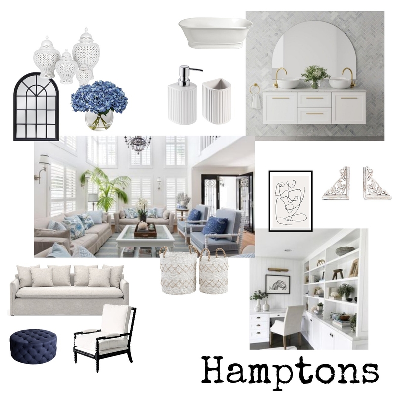 Hamptons Mood Board by stefaniecutrera on Style Sourcebook