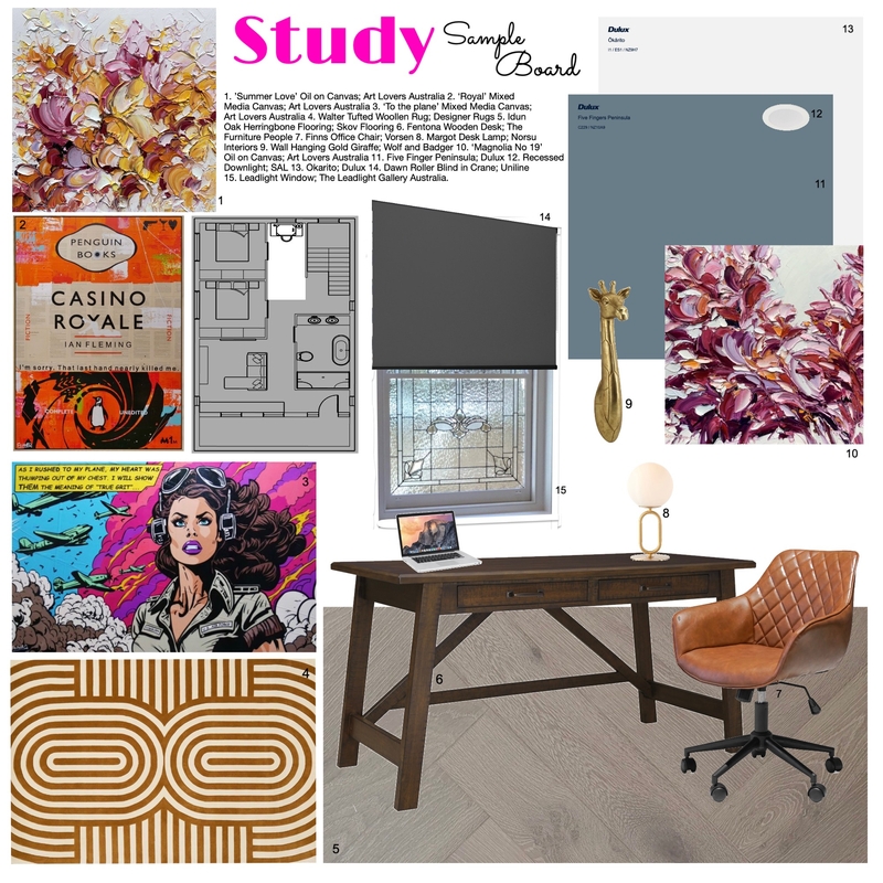 Study Mood Board by Shayebeepops on Style Sourcebook