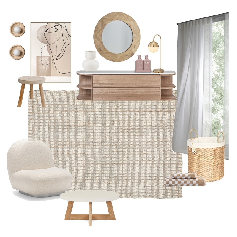 Arabella Natural Mood Board by Rug Culture on Style Sourcebook