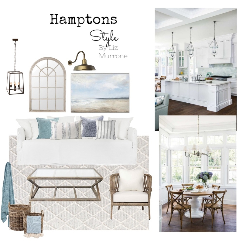 Hamptons Style Mood Board by LizM on Style Sourcebook