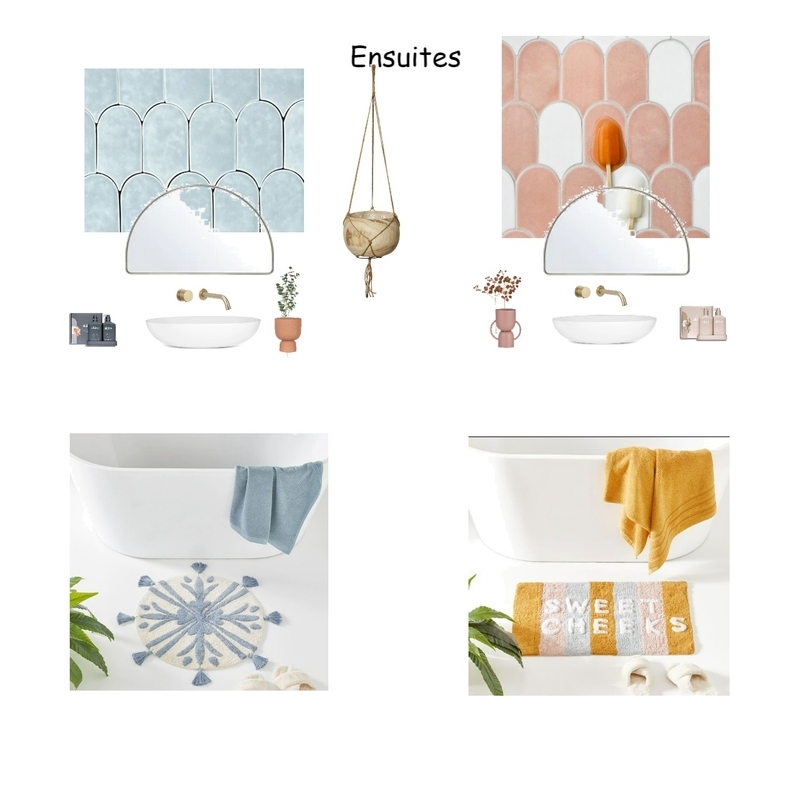 Bed 3 & 4 Bathroom Mood Board by blackmortar on Style Sourcebook