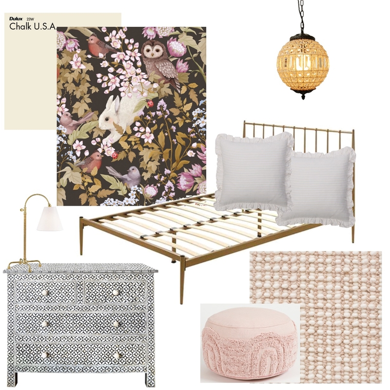 girls bedroom Mood Board by dydesk on Style Sourcebook