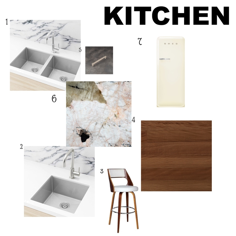 KITCHEN Mood Board by ZAHRAKARMALI on Style Sourcebook