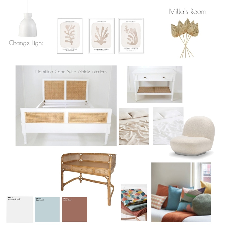 Milla's room Mood Board by blackmortar on Style Sourcebook