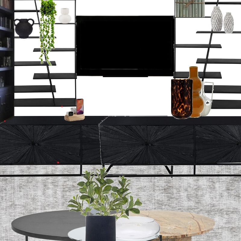 Nat living wall Black Mood Board by Colette on Style Sourcebook