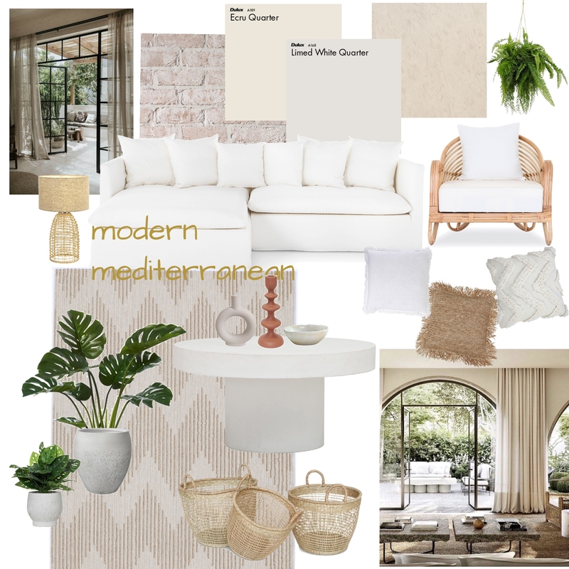 Mediterranean Mood Board by Tinaellen on Style Sourcebook