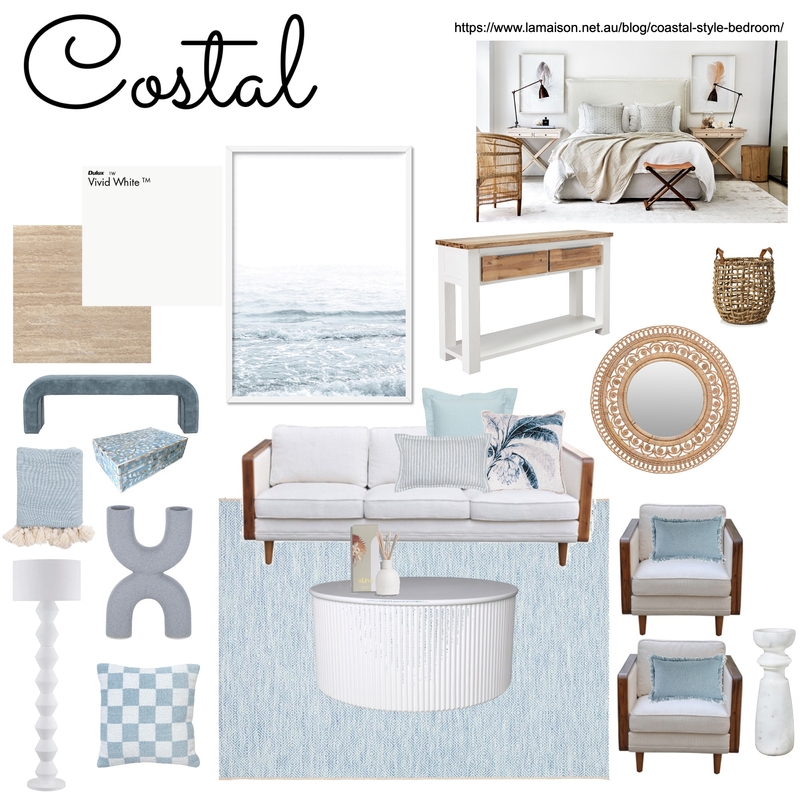 Costal mood board Mood Board by Livderome on Style Sourcebook