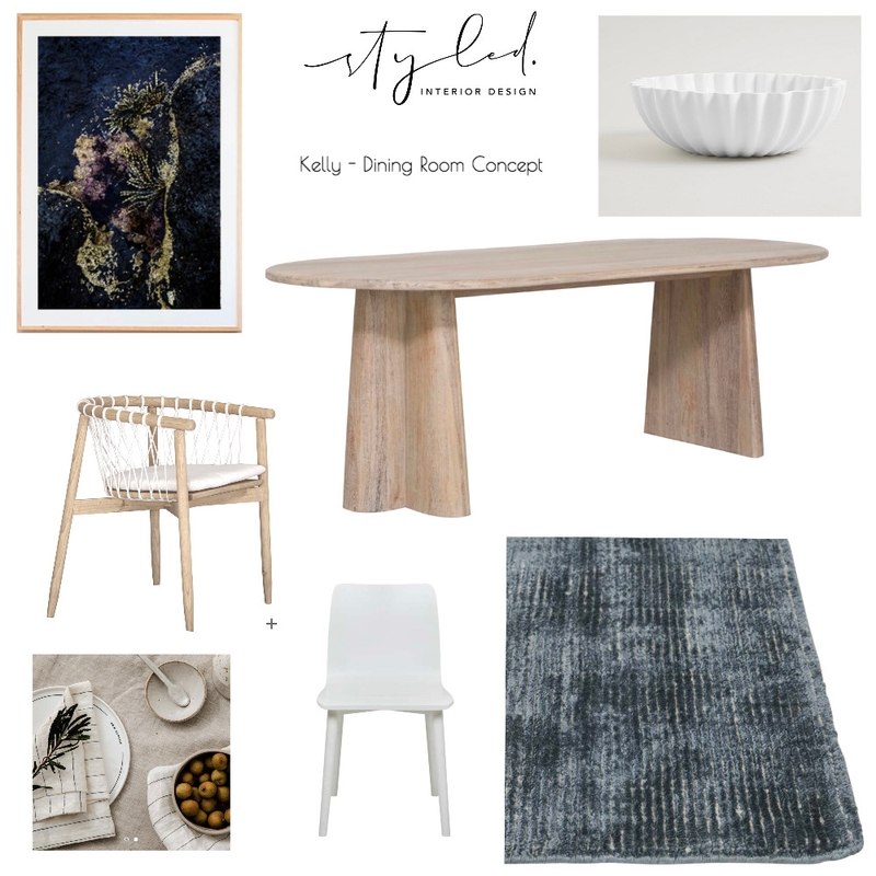 Kelly - Dining Mood Board by Styled Interior Design on Style Sourcebook