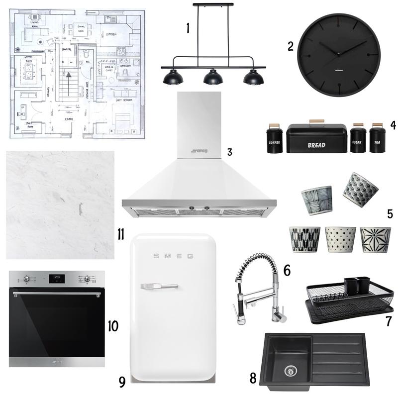 M9 - kitchen final Mood Board by dianevniekerk on Style Sourcebook