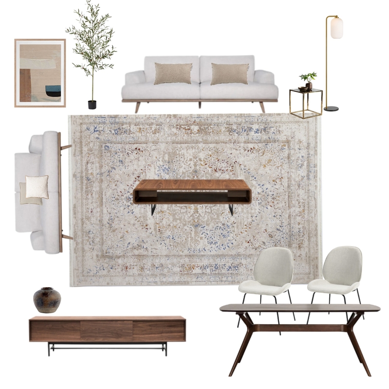 living room Mood Board by nada.alhujaj on Style Sourcebook