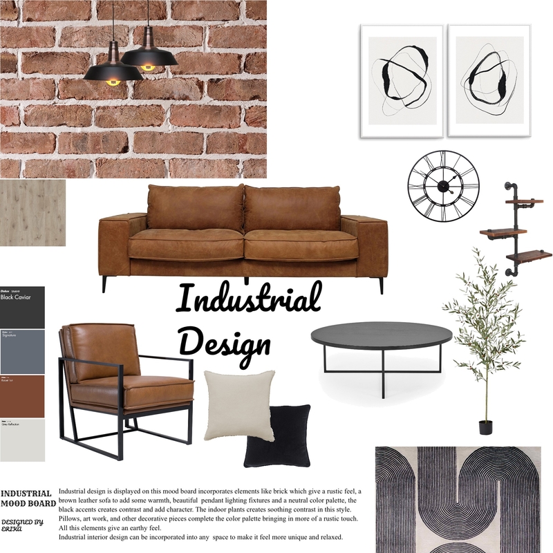 Industrial design Mood Board by ErikaV on Style Sourcebook