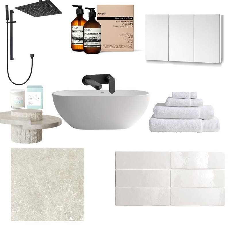 bathroom Mood Board by zoe bishop on Style Sourcebook