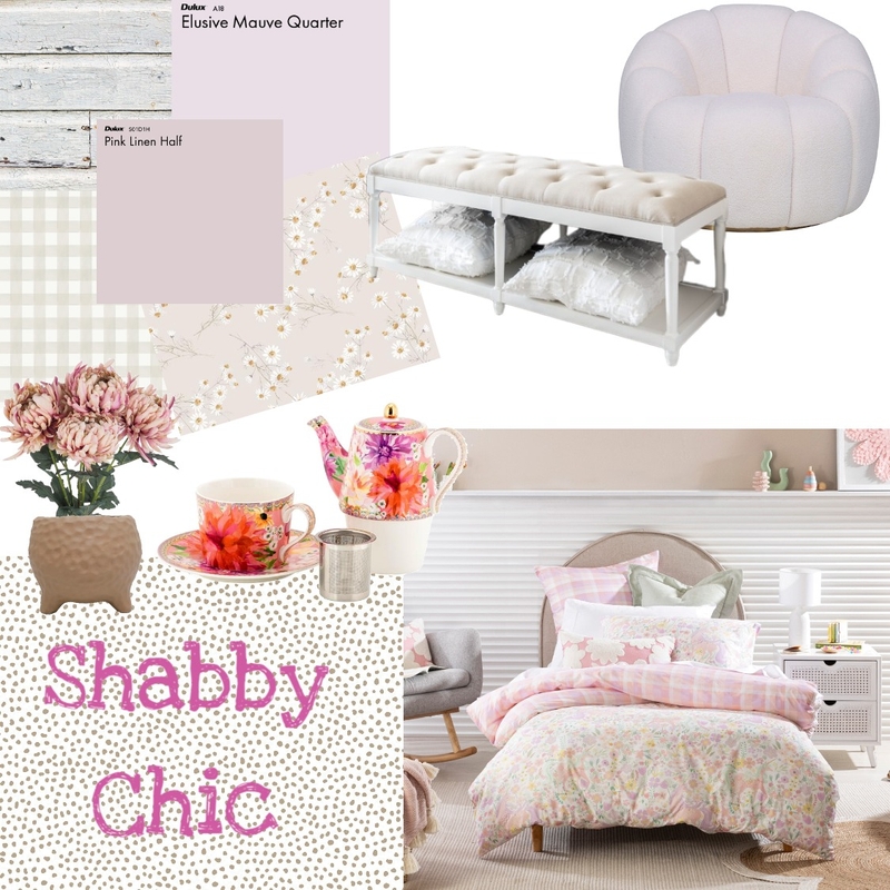 Mood Board - Shabby Chic Mood Board by jade150 on Style Sourcebook